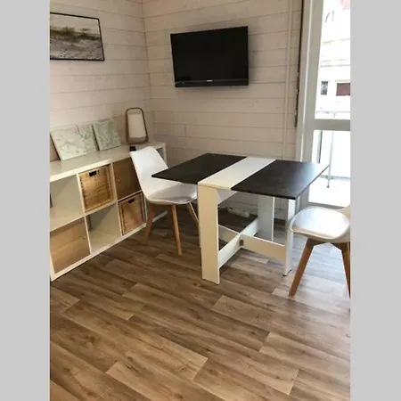 아파트 Stella-plage Studio A 100 Metres De La Plage Wifi Fibre 쿠크