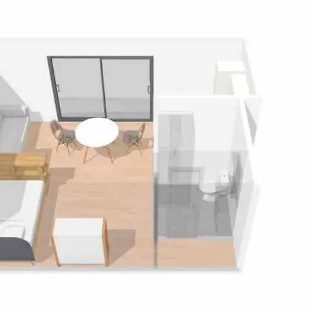아파트 Stella-plage Studio A 100 Metres De La Plage Wifi Fibre